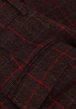 rode vanilia wijde broek regular checkered pants