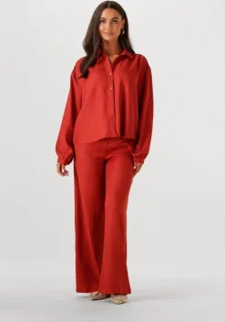 rode ydence wijde broek pants marielle