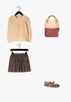 roségouden birkenstock platte sandalen rio kids