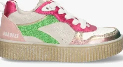 roségouden braqeez lage sneakers peggy paris