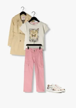 roségouden hip lage sneakers h1115