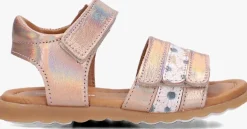 roségouden jochie & freaks sandalen corinna