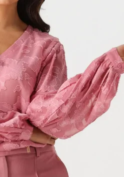 roze aaiko blouses alana chiffon flower pes 509