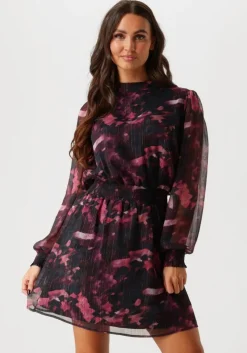 roze aaiko mini jurk gabry winter bloom