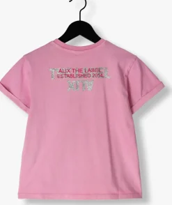 roze alix mini t-shirt knitted t-shirt