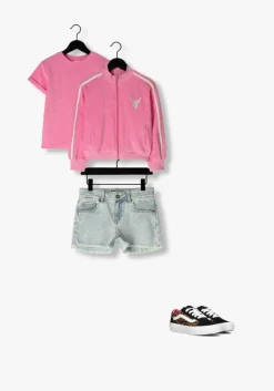 roze alix mini vest terry cardigan