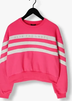 roze alix the label sweater ladies knitted cropped sweater
