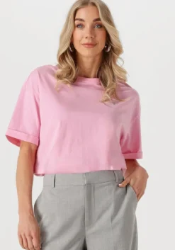 roze alix the label t-shirt ladies knitted adventure t-shirt