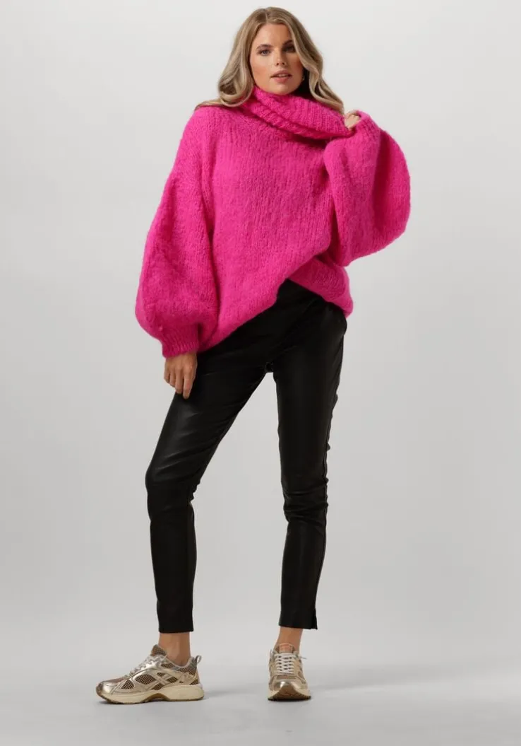 roze american dreams coltrui pepper roll neck alpaca pullover