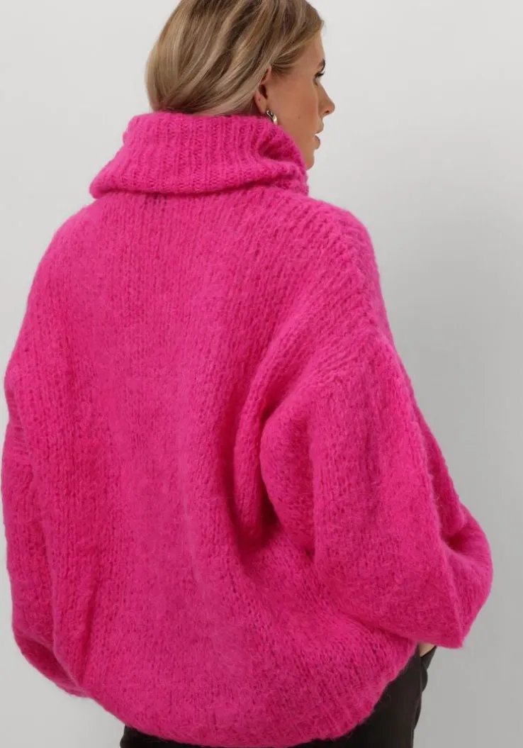 roze american dreams coltrui pepper roll neck alpaca pullover