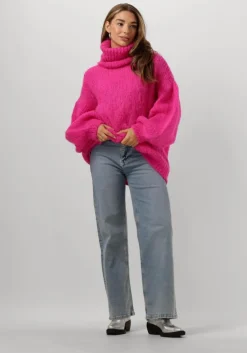 roze american dreams coltrui pepper roll neck alpaca pullover