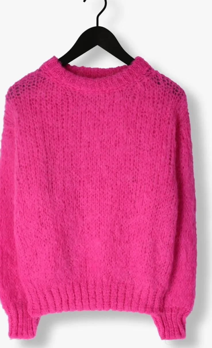 roze american dreams trui leonnie alpaca pullover