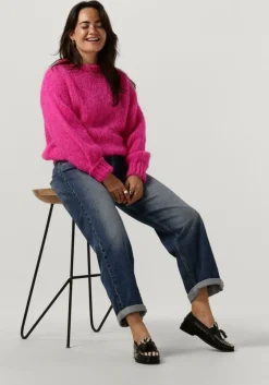 roze american dreams trui leonnie alpaca pullover