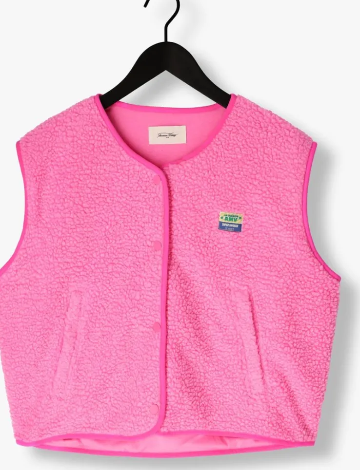 roze american vintage gilet hoktown