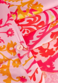 roze ana alcazar midi jurk tunic dress okotex 100 fsc