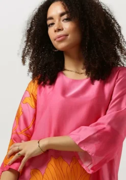 roze ana alcazar mini jurk tunic dress no feathers