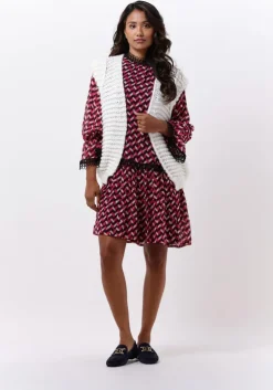 roze ana alcazar mini jurk dress lace öko-tex 100