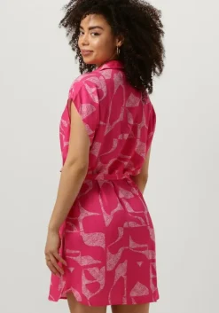 roze another label mini jurk darci dress s/l