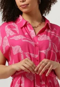 roze another label mini jurk darci dress s/l