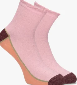 roze becksondergaard sokken blocka glam sock
