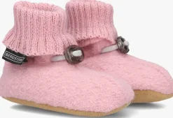 roze bergstein pantoffels cozy baby