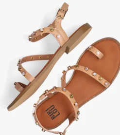 roze bibi lou platte sandalen 886z11hg