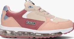 roze bjorn borg lage sneakers x500 mix k