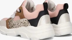roze braqeez lage sneakers renee run