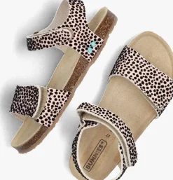 roze bunniesjr platte sandalen bimi beach