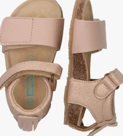 roze bunniesjr platte sandalen britt beach