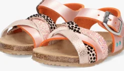 roze bunniesjr platte sandalen becky beach