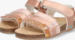 roze bunniesjr platte sandalen babs beach