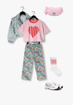 roze call me frankie t-shirt cropped heart t-shirt