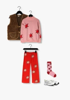 roze carlijnq sweater stars-sweater turtleneck