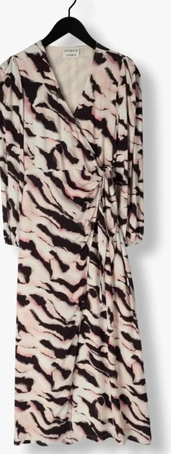 roze catwalk junkie maxi jurk dr yala