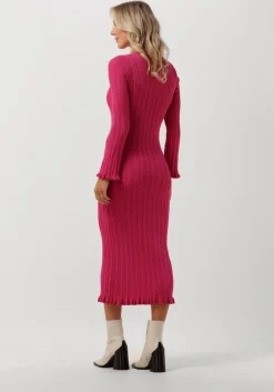 roze catwalk junkie midi jurk dr love yourself