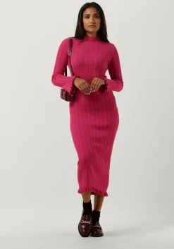 roze catwalk junkie midi jurk dr love yourself