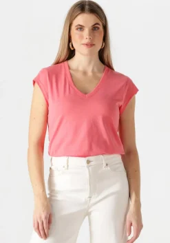 roze cc heart t-shirt basic t-shirt