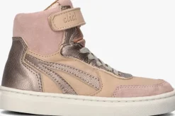 roze clic! hoge sneakers 21170