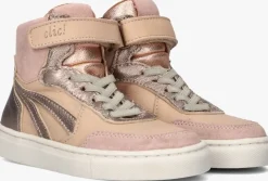 roze clic! hoge sneakers 21170