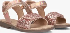roze clic! platte sandalen 9185
