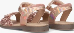 roze clic! platte sandalen 9185