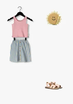 roze clic! platte sandalen 21006