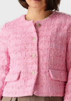 roze co'couture blazer calacc check boucle jacket