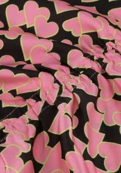 roze co'couture blouses flashy heart drape blouse