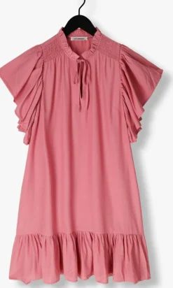 roze co'couture mini jurk tora frill dress