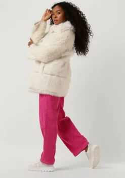 roze co'couture wijde broek vika corduroy jeans