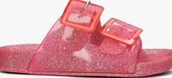roze colors of california slippers jelly glitter