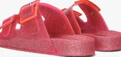 roze colors of california slippers jelly glitter