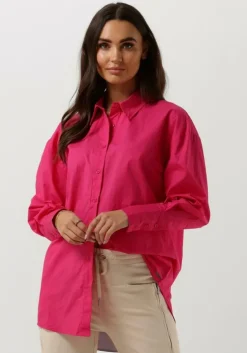 roze colourful rebel blouses talia oversized boyfriend blouse